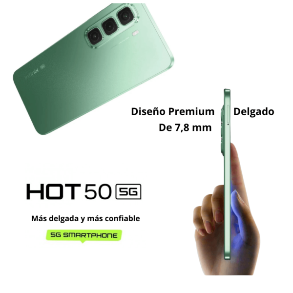 Infinix Hot 50 256GB 8GB RAM - Imagen 5