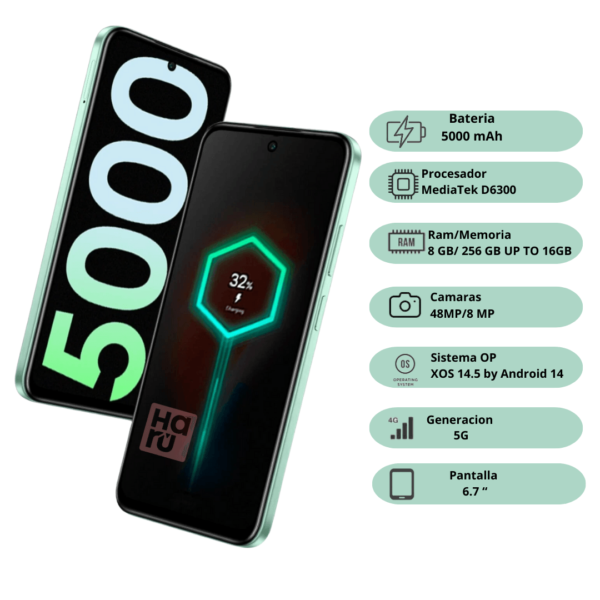 Infinix Hot 50 256GB 8GB RAM - Imagen 4